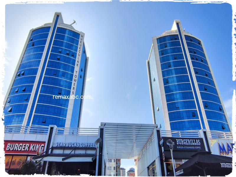 HUKUKÇULAR TOWERS DA ÖZEL DEKORASYONLU EŞYALI 440M2 KİRALIK OFİS